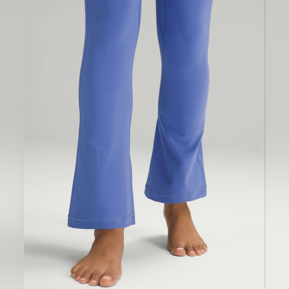 lululemon Align™ High-Rise Mini-Flared Pant* Extra Short - Wild Indigo - 6 - Picture 5 of 6